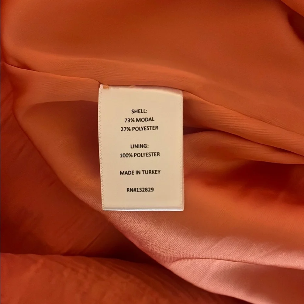 TULAROSA Womens Jumpsuit Revolve Denise Salmon Coral Color XXS - Picture 13 of 13